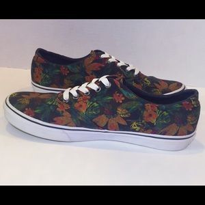 Vans Hawaiian Floral design Women 10 Like New